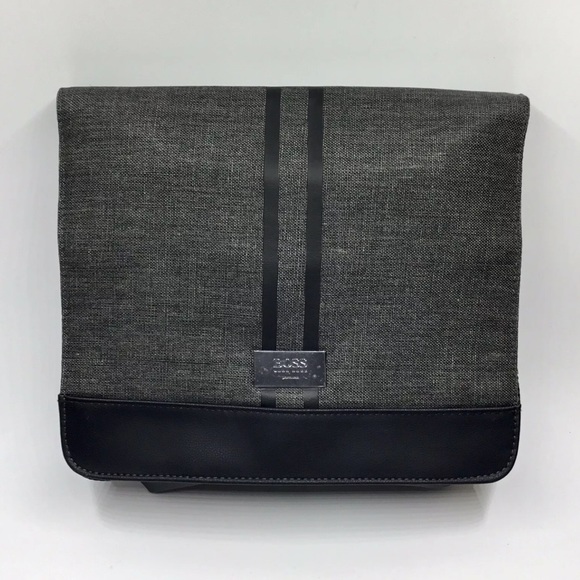 Hugo Boss Bags Hugo Boss Linen Blend Men Toiletry Shaving Bag